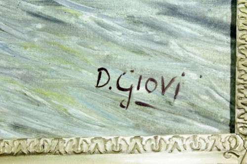D Giovi - Boats - A beautiful painting! Bid now!