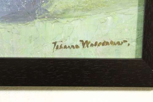 Johanna Wassenaar - Still life - Christmas Rose - A beautiful painting! Low price, bid now!!