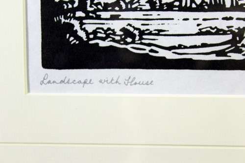 Pierneef - Landscape with house - A beautiful photo lithograph!! Bid now!