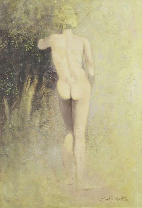 Martin Koch - Nude study - Magnificent investment art!! Bid now! *Free courier!