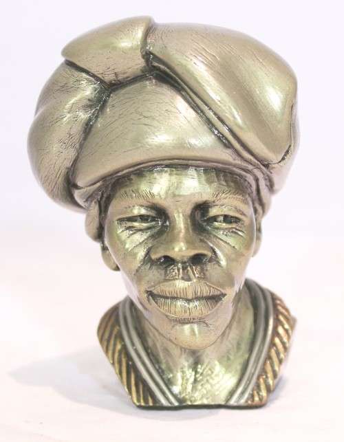 Casper Darare - Xhosa male - Cold casting - Magnificent!! Bid now!