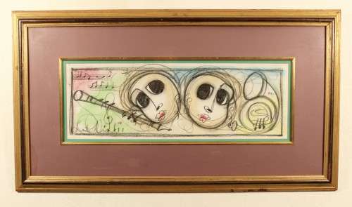 Lute Vink - Abstract faces