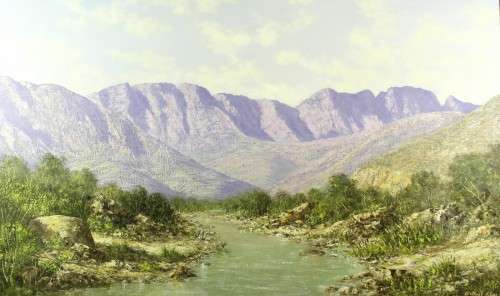 Arthur Kleu - Mitchell's Pass - A stunner!! Bid now!