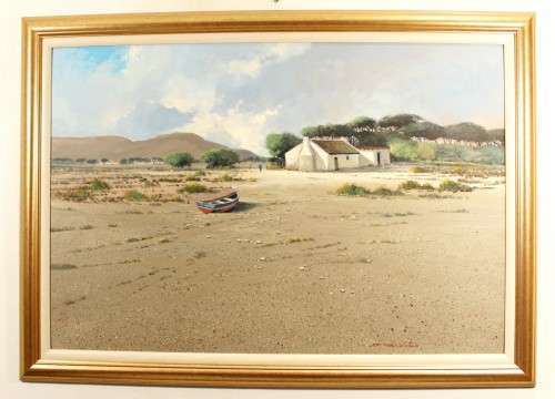 Louis Audie - West Coast - A magnificent painting!! Investment art! *Free courier!