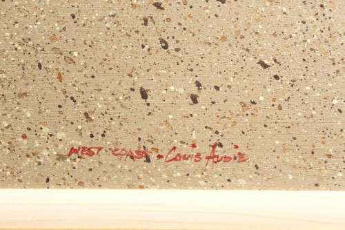 Louis Audie - West Coast - A magnificent painting!! Investment art! *Free courier!