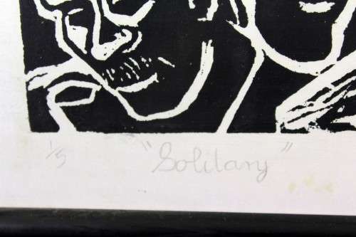 P Shephard - Solitary - Photolithograph! - 1 of 5 - Bid now!