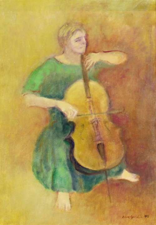Alice Goldin - Cellist - A stunning little treasure!! Bid now!