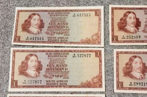 R1 - TW de Jongh - 10 Notes - Good circulated condition - Low price - Bid now!