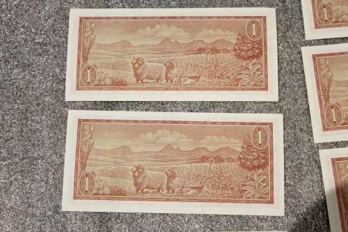 R1 - TW de Jongh - 10 Sequential numbers - Crisp & Uncirculated - Low price - Bid now!