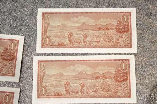 R1 - TW de Jongh - 10 Sequential numbers - Crisp & Uncirculated - Low price - Bid now!