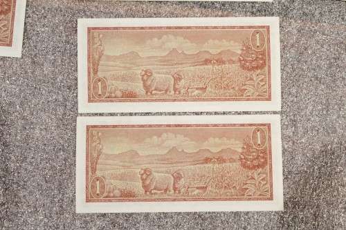 R1 - TW de Jongh - 10 Sequential numbers - Crisp & Uncirculated - Low price - Bid now!