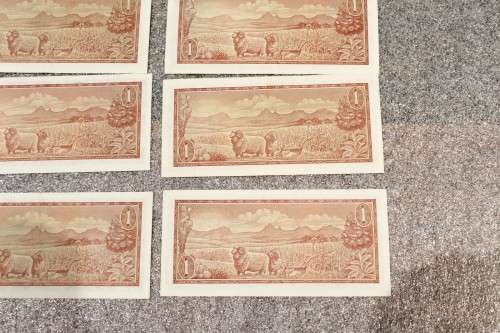 R1 - TW de Jongh - 10 Notes - Good to crisp condition - Low price - Bid now!