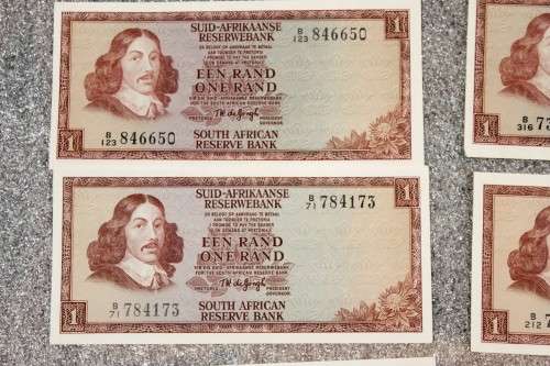 R1 - TW de Jongh - 8 Notes - Very good to crisp condition - Low price - Bid now!