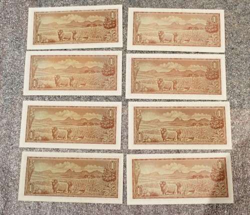 R1 - TW de Jongh - 8 Notes - Very good to crisp condition - Low price - Bid now!