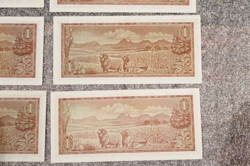 R1 - TW de Jongh - 8 Notes - Very good to crisp condition - Low price - Bid now!