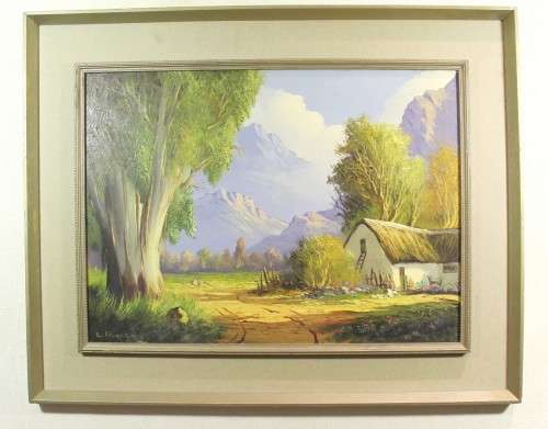 L Albertyn - Farmhouse at the foot of the mountains - Stunning! Bid now! *Free courier!