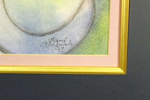 Thami Tshabalala - Ladies - A beautiful mixed media! - Bid now!!
