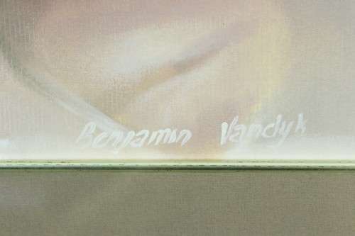 Benjamin Vandyk - Seated nude - A stunning work! - Low price! - Bid now!