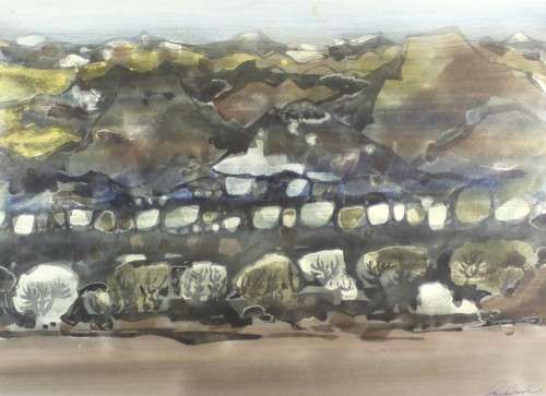 Gordon Vorster - Abstract wall nr3 - A real stunner!! - With COA! - Bid now!! *Free courier