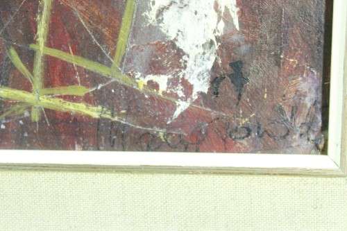 Storks - Signed - A beautiful oil painting - Giveaway price! - Bid now!!