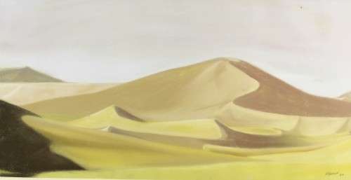 E Thompson - Sand dunes - A beautiful pastel - Giveaway price! - Bid now!!