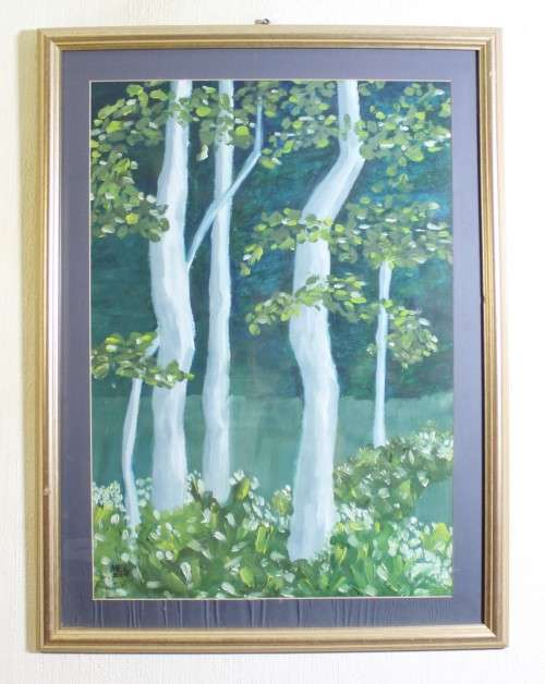 Mel - Forrest scene - A lovely oil painting! - Bid now!!