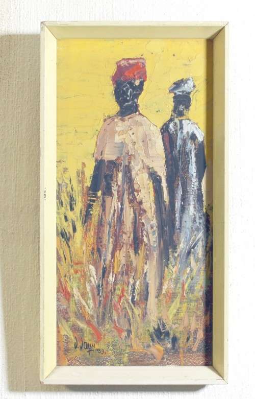 V Steyn - Two ladies - 1959 - Beautiful! - Bid now!