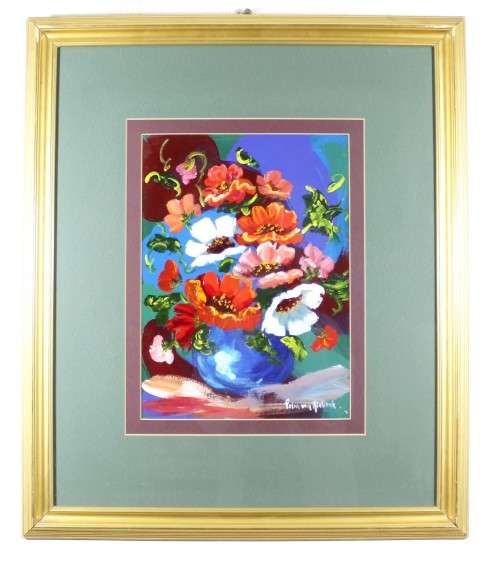 Petra van Niekerk - Still life flowers nr.2 - Beautiful art!! - Bid now!