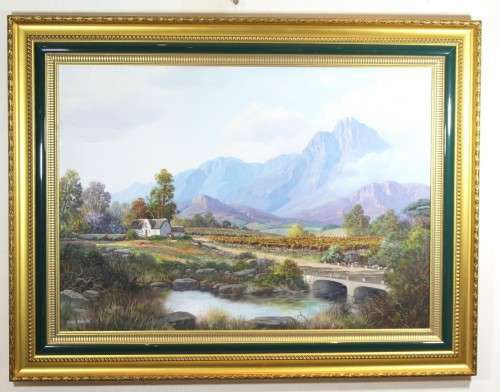 Michael Albertyn - A pinnacle piece!! - One of his very best!! 119cm x 84cm - Invest now!!