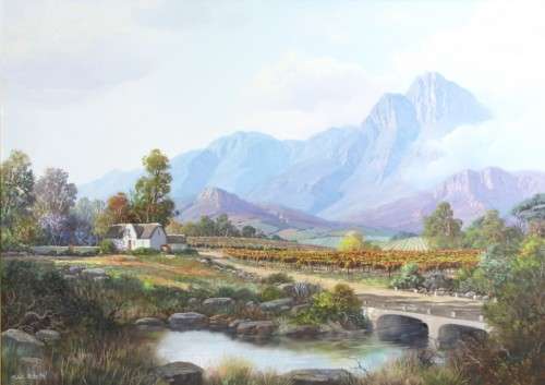 Michael Albertyn - A pinnacle piece!! - One of his very best!! 119cm x 84cm - Invest now!!