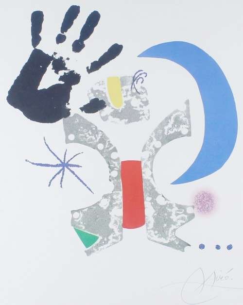 Joan Miro - Abstract - A stunning print! Bid now!