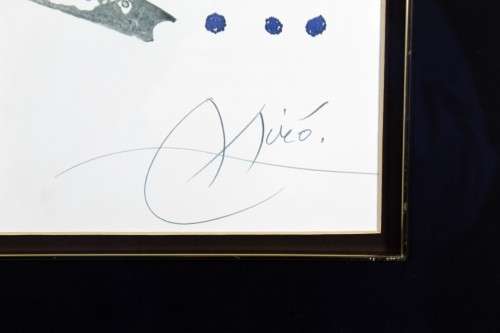 Joan Miro - Abstract - A stunning print! Bid now!