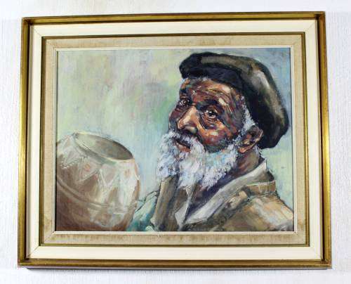 Hans Pretorius - Ou Samuel Bookholane - Simply outstanding! - Bid now!!