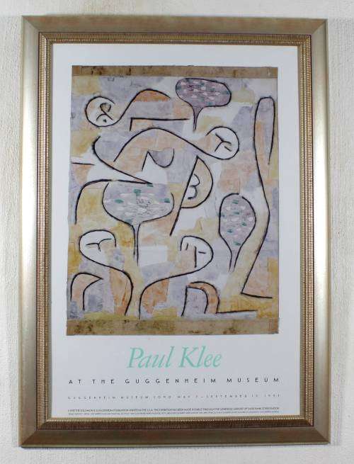 Paul Klee - Gugghenheim Museum poster