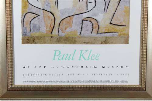 Paul Klee - Gugghenheim Museum poster
