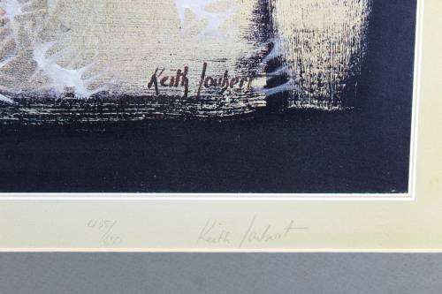 Keith Joubert - Limited edition lithoprint - The Leopard - Offered at a low price!! Bid now!