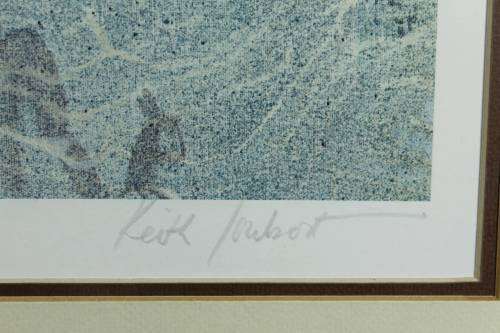 Keith Joubert - Limited edition lithoprint - Cheetah - Offered at a low price!! Bid now!