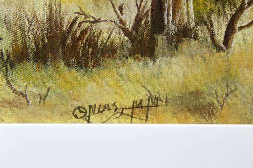 Onias - Dirt road in a landscapes - A beauty! - Low price, bid now!