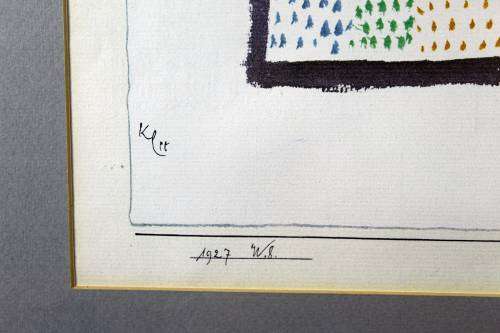 Paul Klee - Abstract Farm Scene - Print