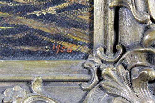 H. Bielderman - Nest of Eggs - Oil - A Beauty! Bid now!!