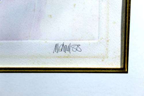 Michael Heyns - Lanveer Hoender - Colored etching - Limited edition! Bid now! *Free courier!