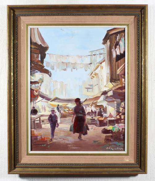 E Franken - Going Shopping - Stunning!! - Bid now!