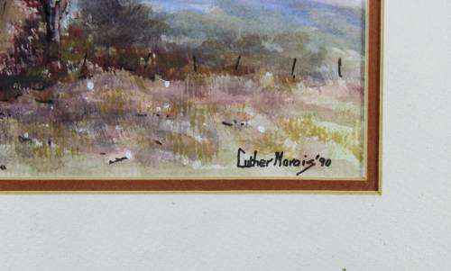 Luther Marais - Coming from church - A stunning little treasure! Bid now!