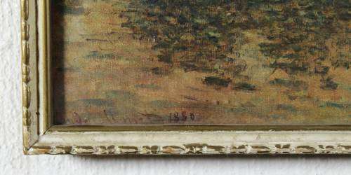 Claude Monet - Sonnenuntergang Bei Lavacourt- A Beauty! - Bid now!!