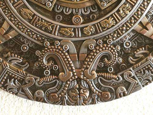 Giovanni Schoeman - Aztec Calendar -  Posthumous casting - Magnificent!!