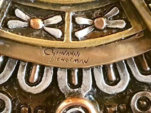 Giovanni Schoeman - Aztec Calendar -  Posthumous casting - Magnificent!!