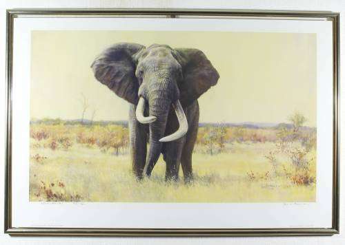 Paul Bosman - Ndlulamithi - Limited edition print - A true classic piece!! Bid now!