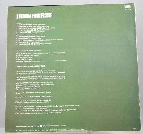 Ironhorse - Ironhorse - LP - A treasure from 1979! - Bid now!!