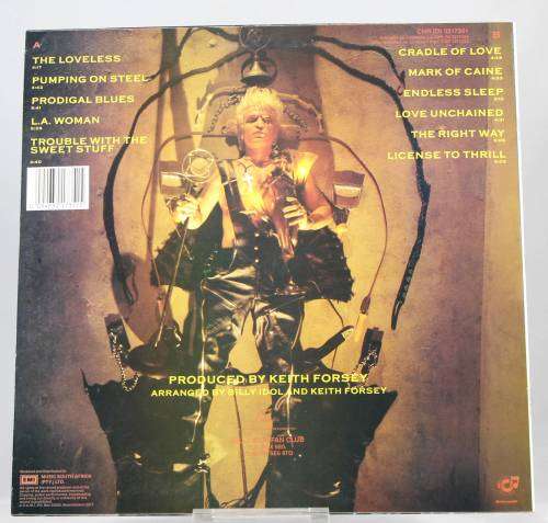 Billy Idol - Charmed life - LP - A treasure from 1990 - Bid now!!