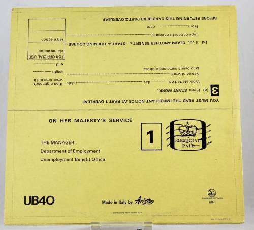 UB40 - UB40/Labour of love/Geffery Morgan - 3 LP's - Treasures from 1980 to 1984 - Bid now!!